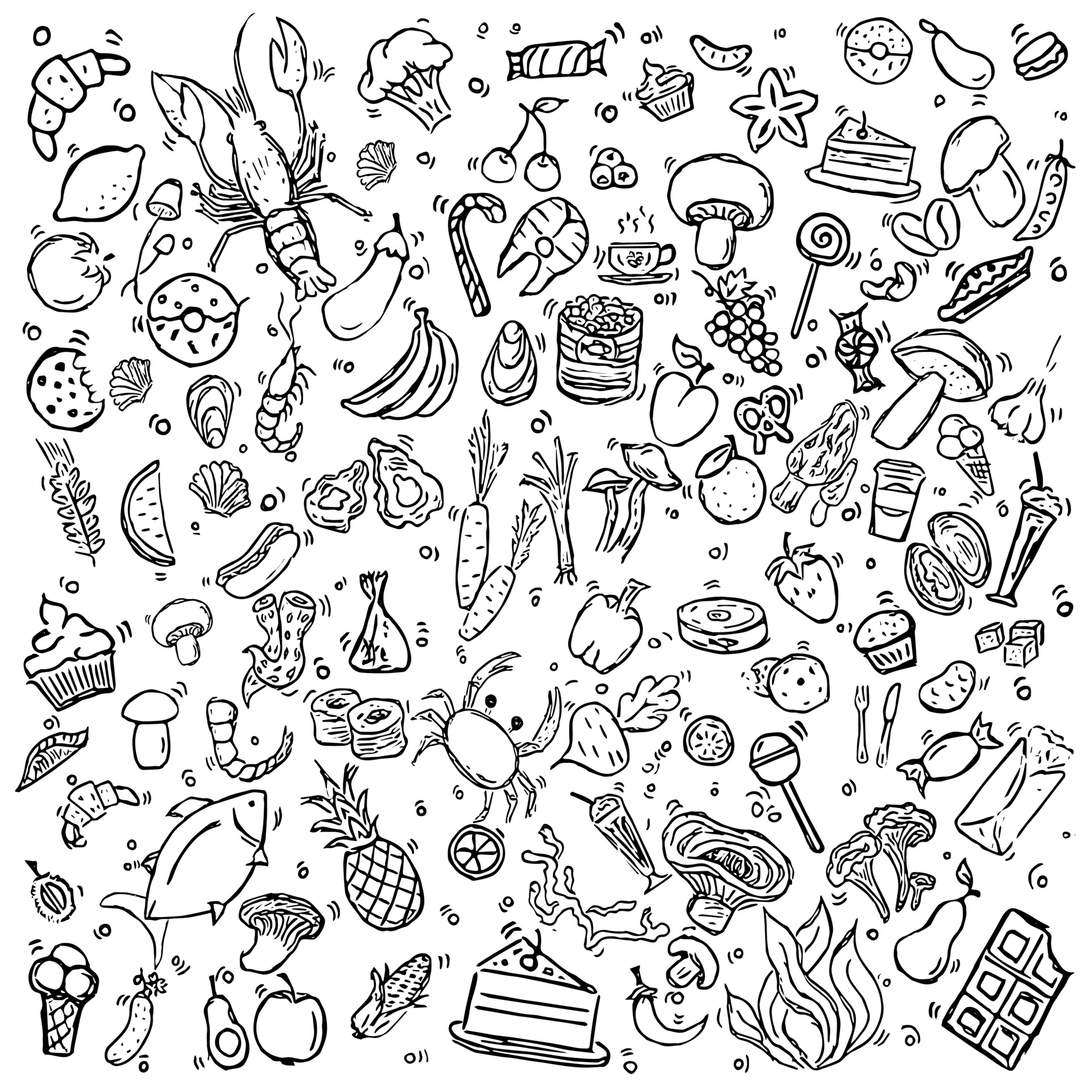 Food Background Vector Art, Icons, and Graphics for Free Download