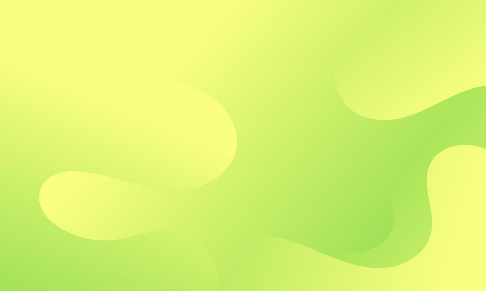 Abstract Green Fluid Wave Background vector