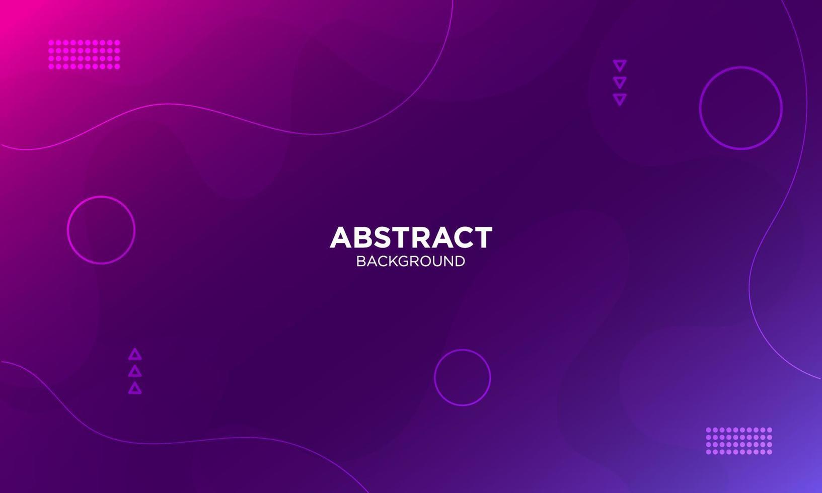 Abstract Purple Fluid Wave Background vector