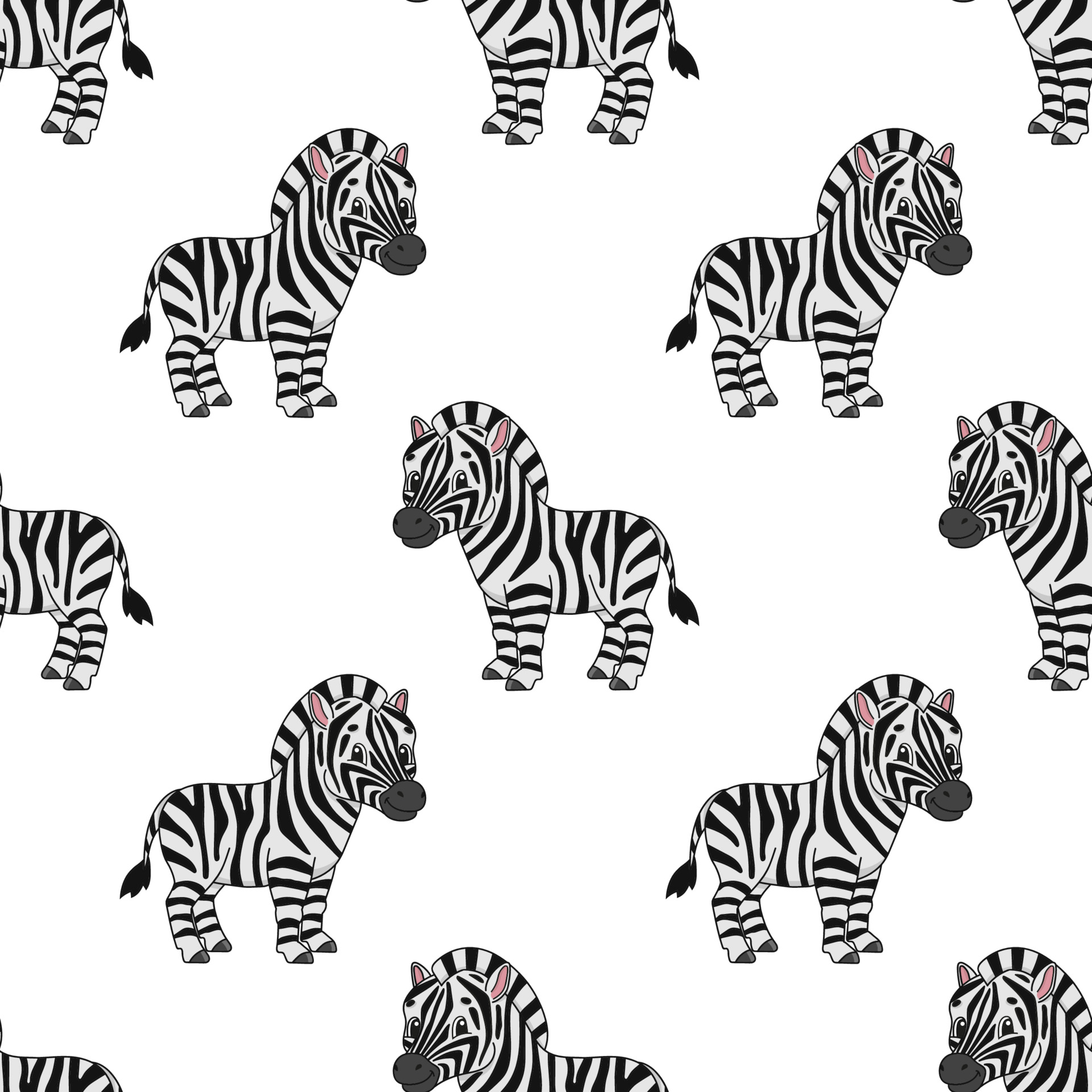 Clipart Cartoon Characters Black And White Wallpaper