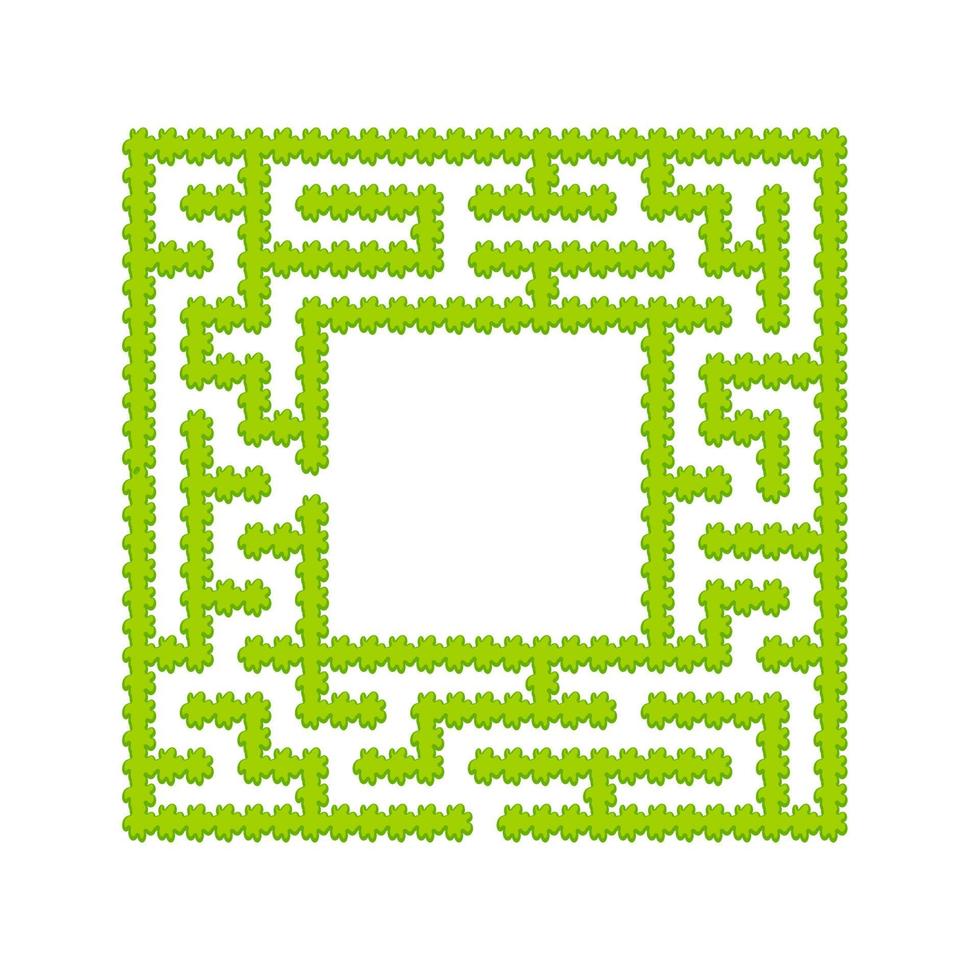 Abstact labyrinth. Game for kids. Puzzle for children. Maze conundrum. Find the right path. Color vector illustration.