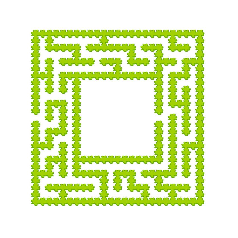 Abstact labyrinth. Game for kids. Puzzle for children. Maze conundrum. Find the right path. Color vector illustration.