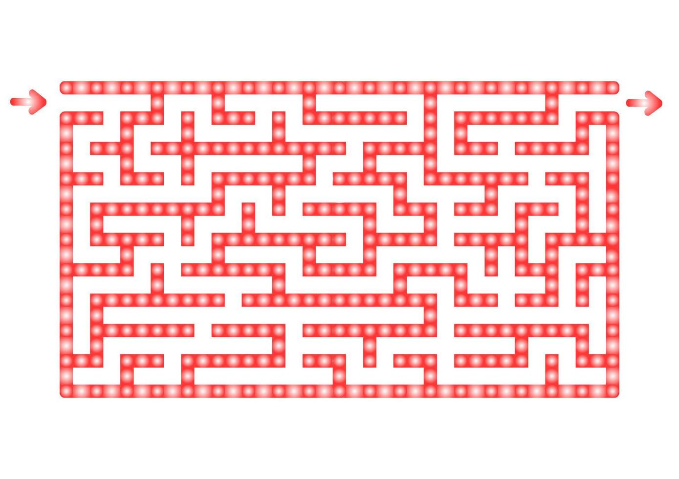 Abstact labyrinth. Game for kids. Puzzle for children. Maze conundrum. Find the right path. Color vector illustration.