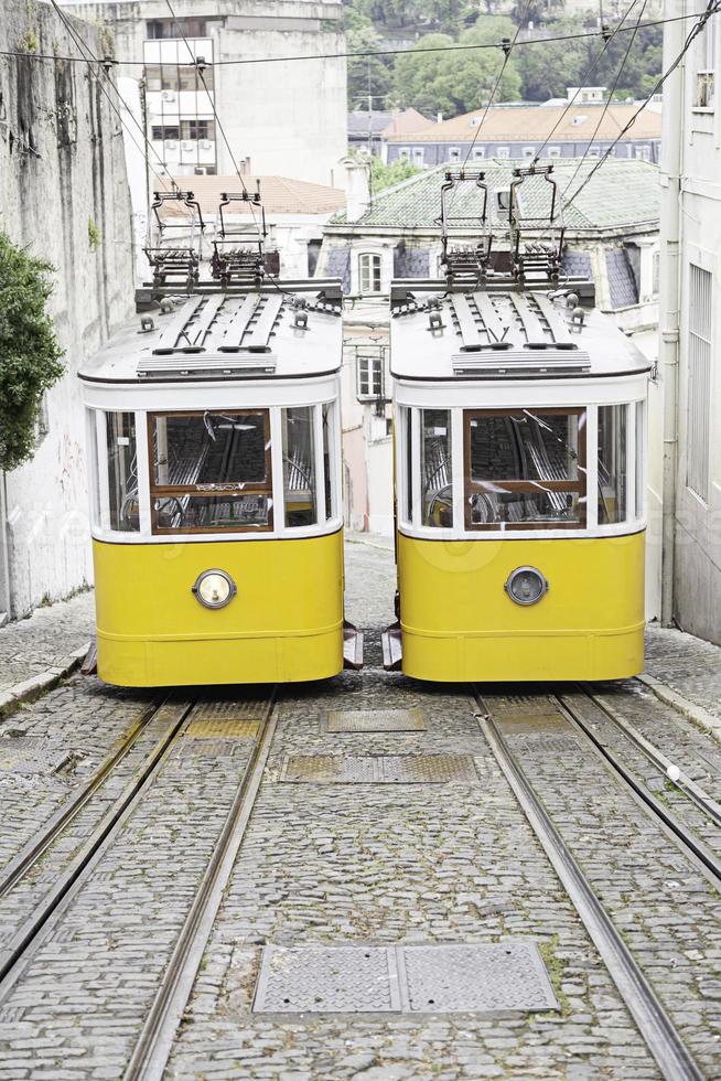 Old Lisbon tram photo