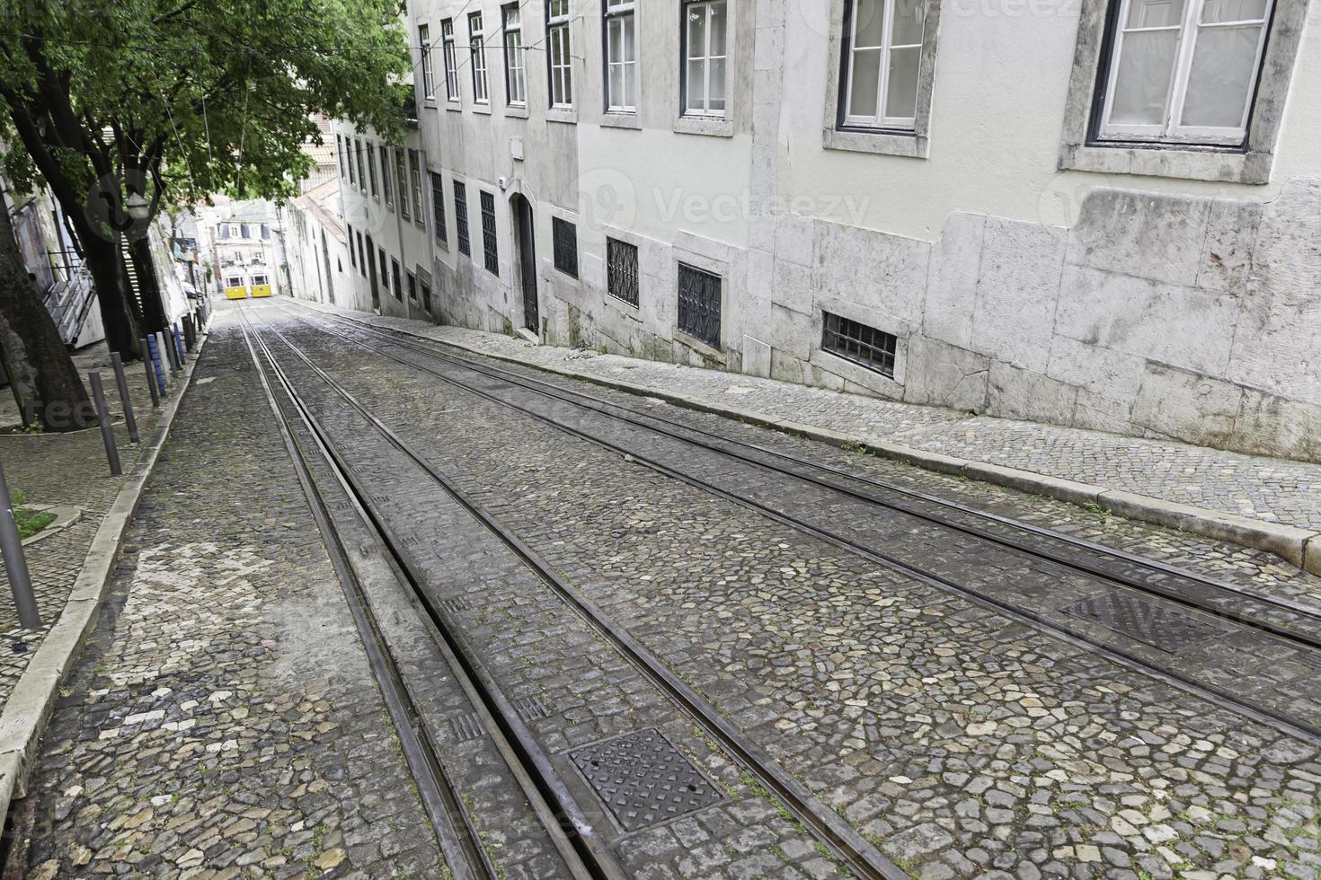 Old Lisbon tram photo