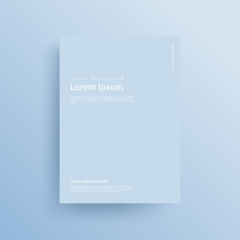 Vector background of color gradient, brochure background