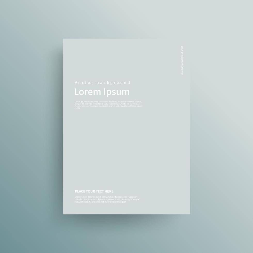 Vector background of color gradient, brochure background