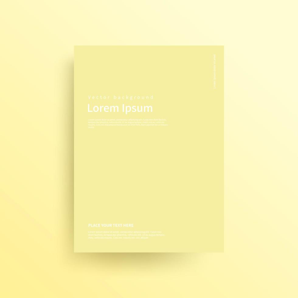 Vector background of color gradient, brochure background