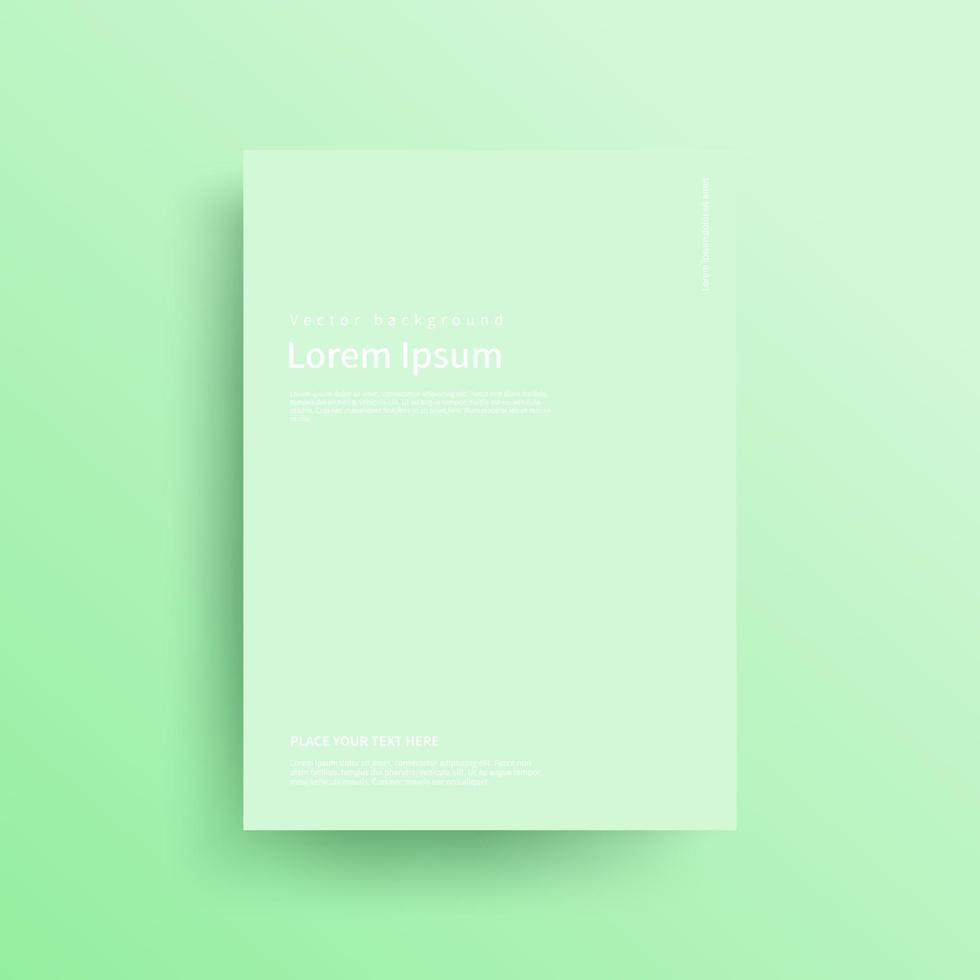 Vector background of color gradient, brochure background