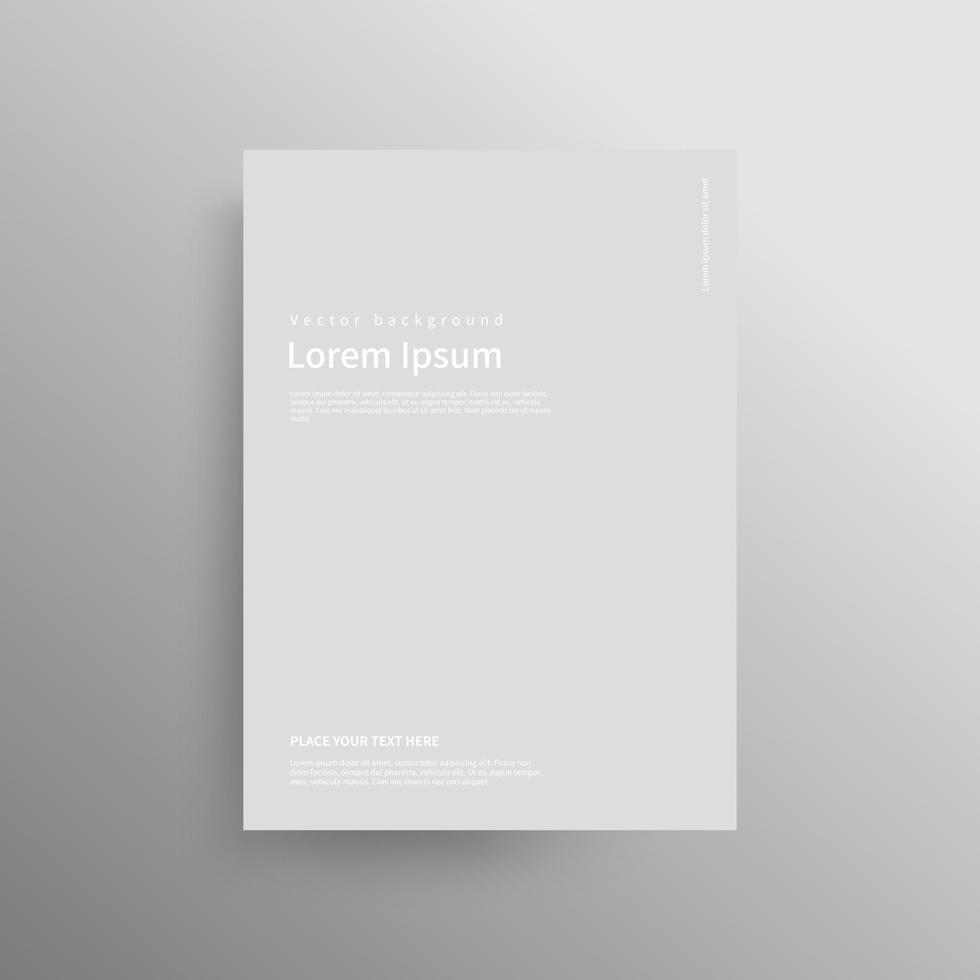Vector background of color gradient, brochure background