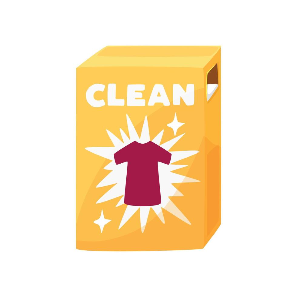 Cleaning Powder Laundry Composition vector