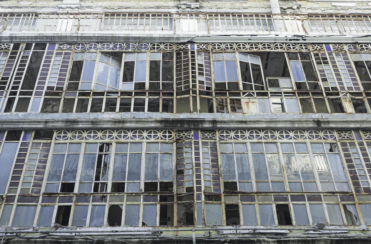 Ruined Building in Lisbon photo