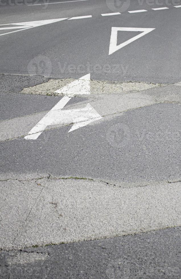 Give way traffic photo