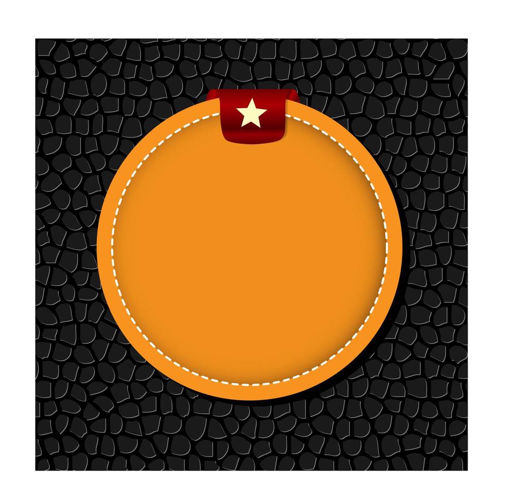 Circle banner vector illustration background