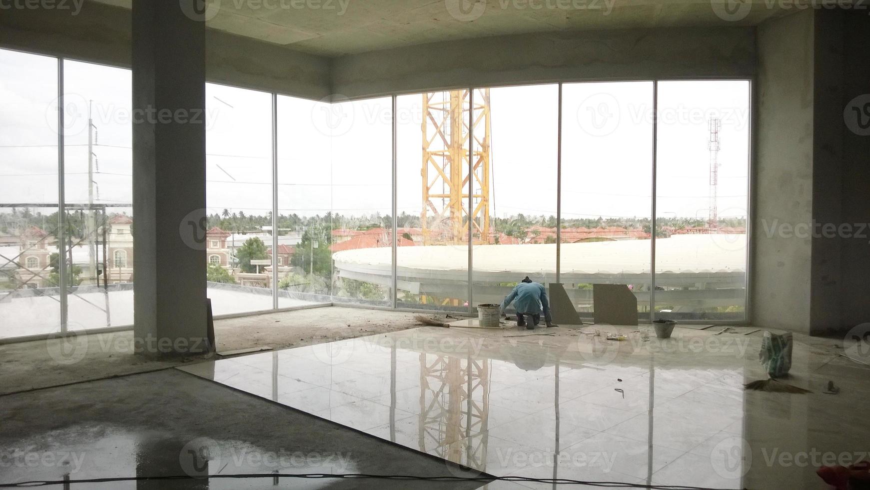 the site construction photo
