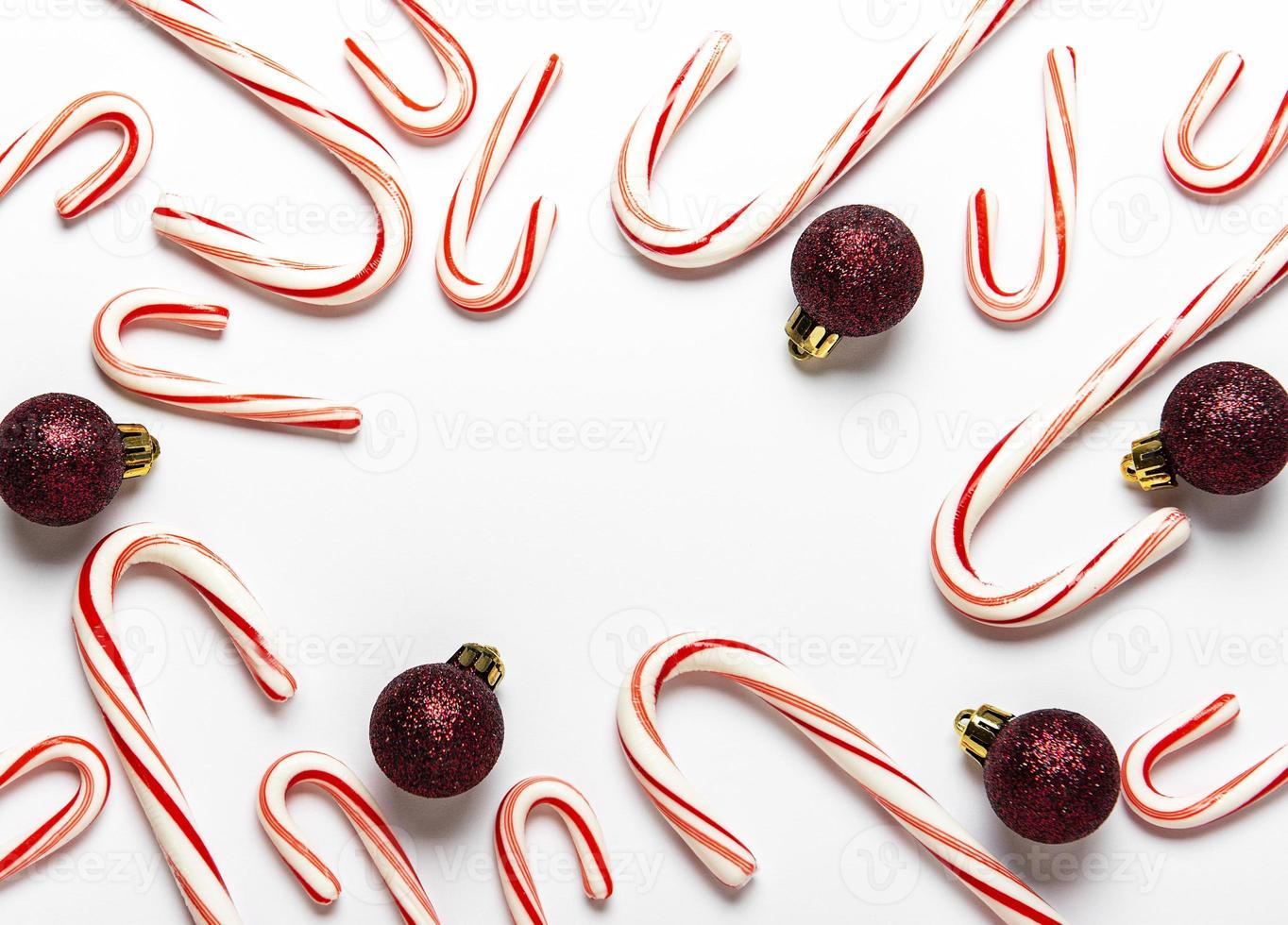 Christmas candy cane photo