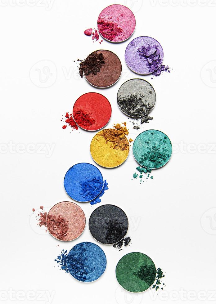 Assorted colors eyeshadow photo