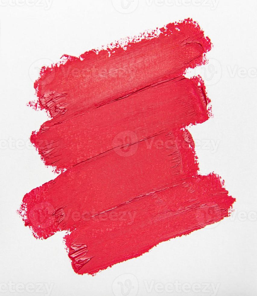 Lipstick swatch for make up photo