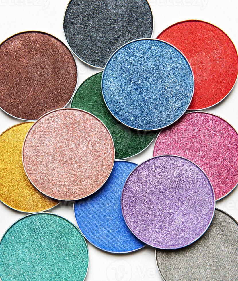 Assorted colors eyeshadow photo