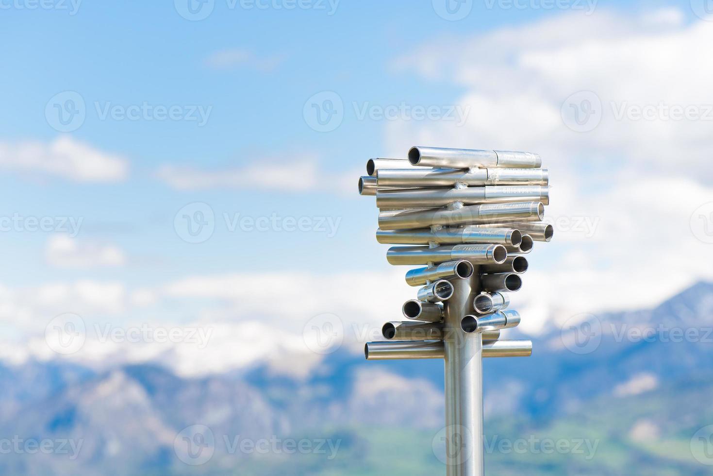 montañas de observatorio hechas a sí mismas, foto