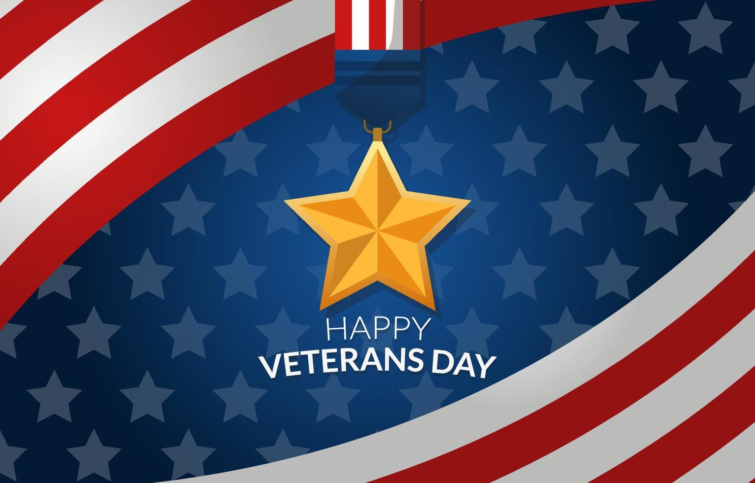 Veterans Day Background vector