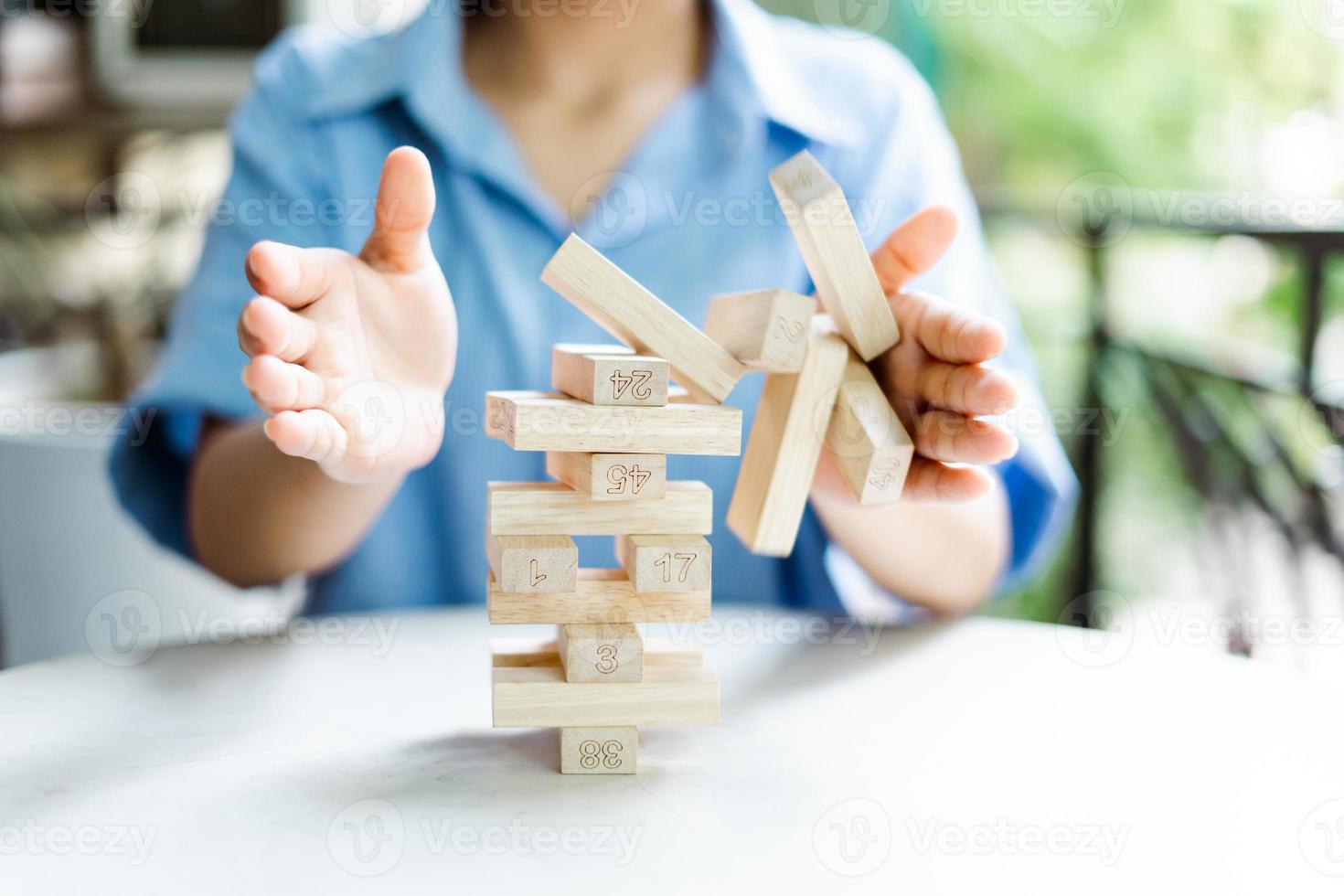 Business concept of protecting profits against market fluctuations photo