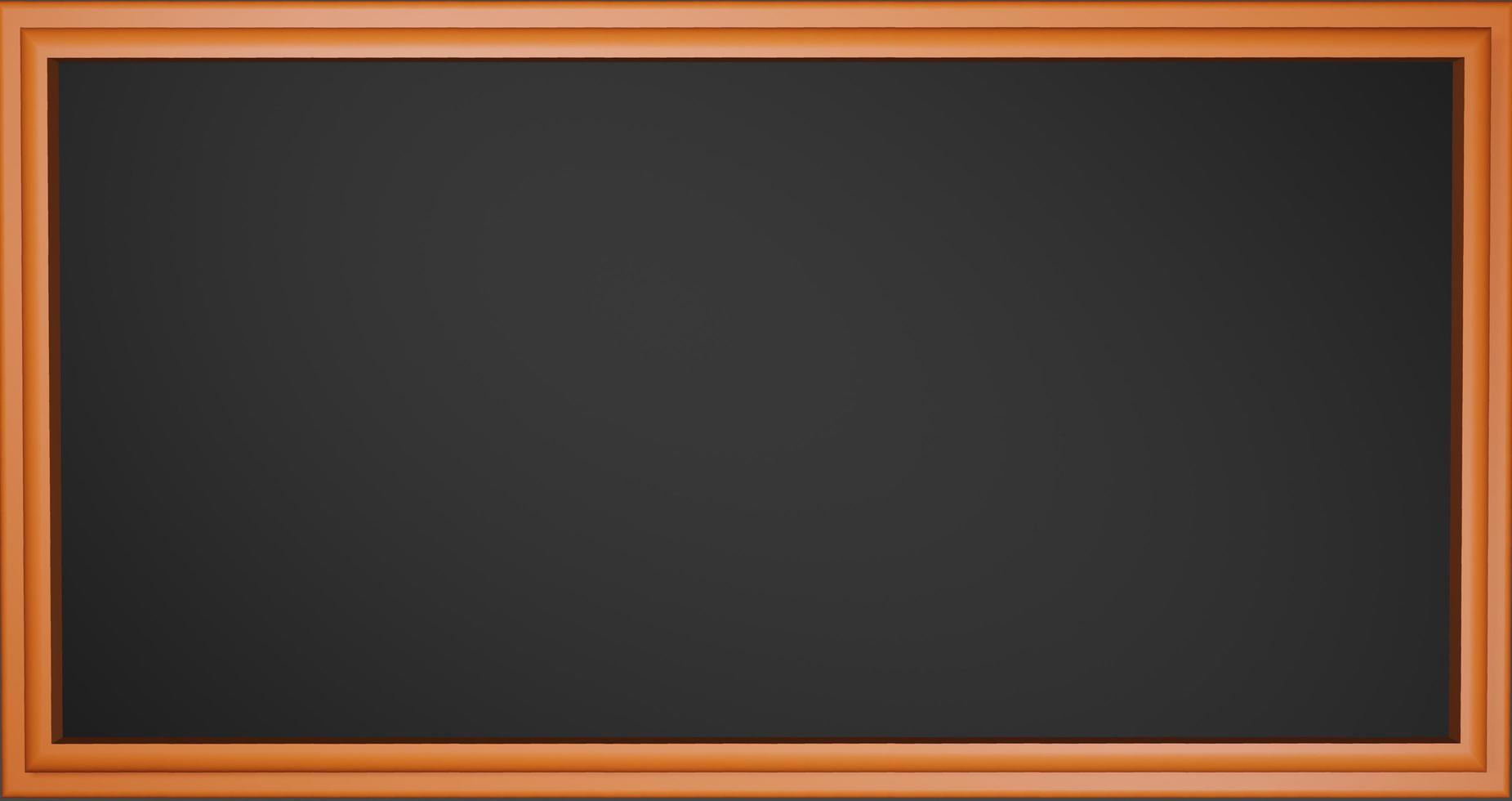 blackboard frame. 3d rendering background photo