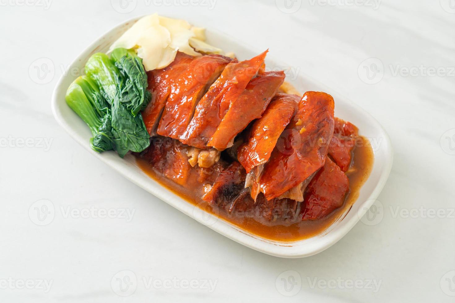 Peking duck or Roasted duck in Chinese style photo