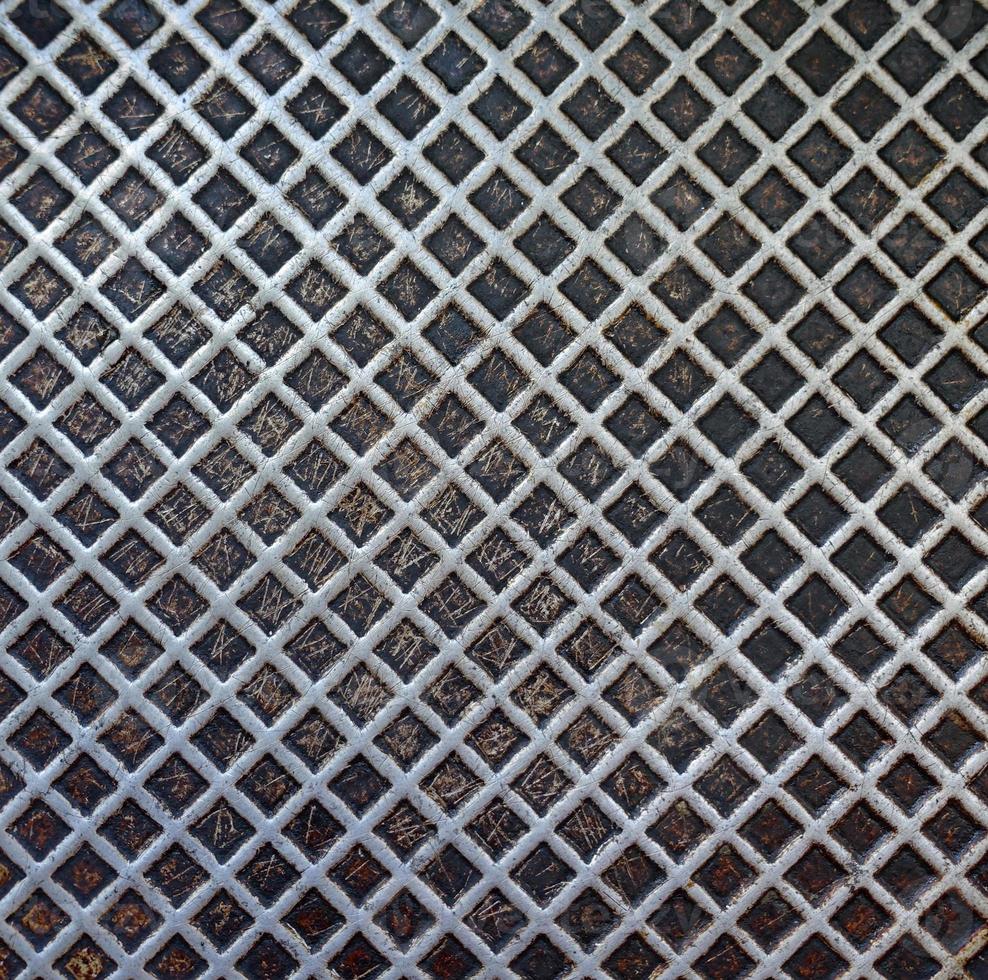 sartén de metal textura de fondo foto
