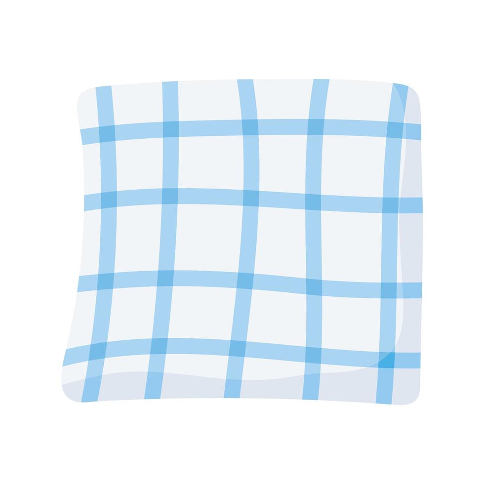 tablecloth checkered design vector