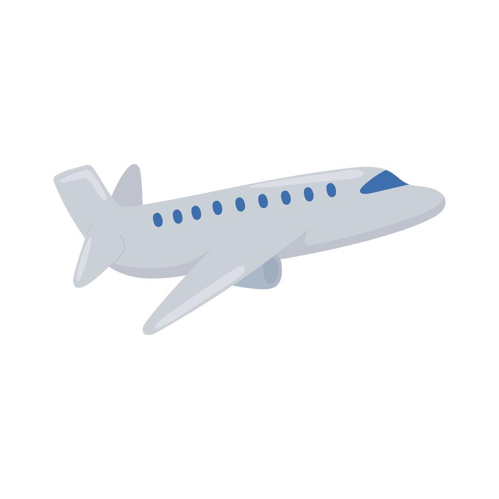 plane transport icon vector