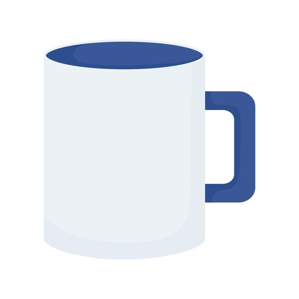 coffee mug template vector