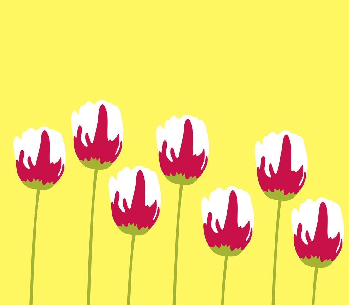 flower plant illustration vector