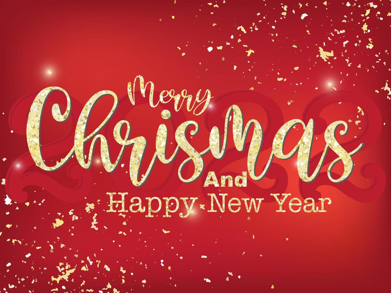 Happy Holidays and a Prosperous New Year Vector background with
