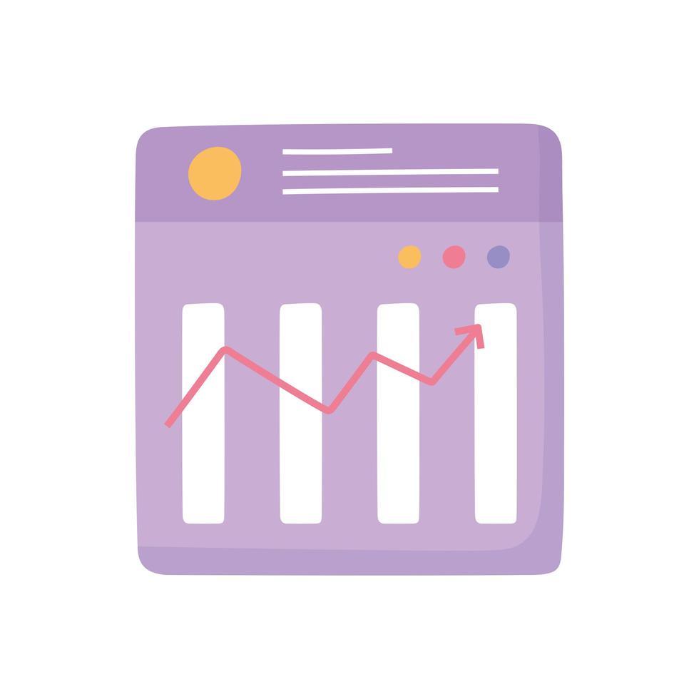 economy report website vector