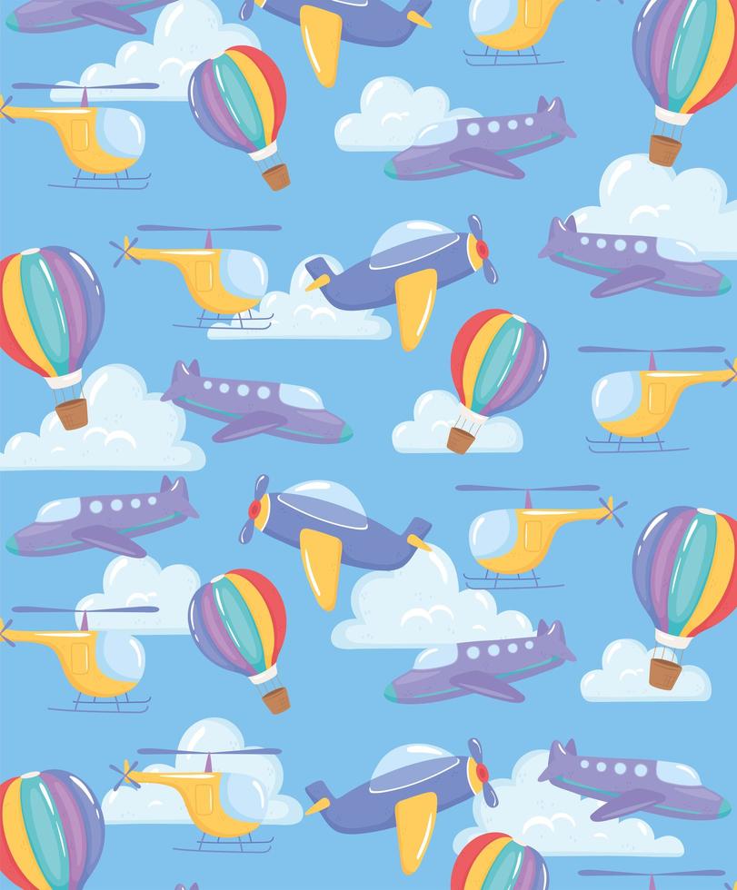 air transport background vector