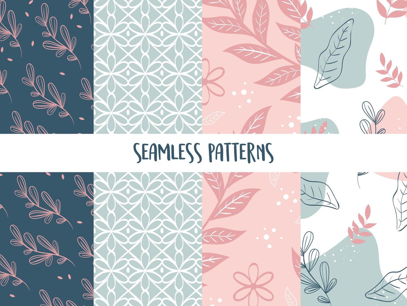 seamless pattern textured natural vector