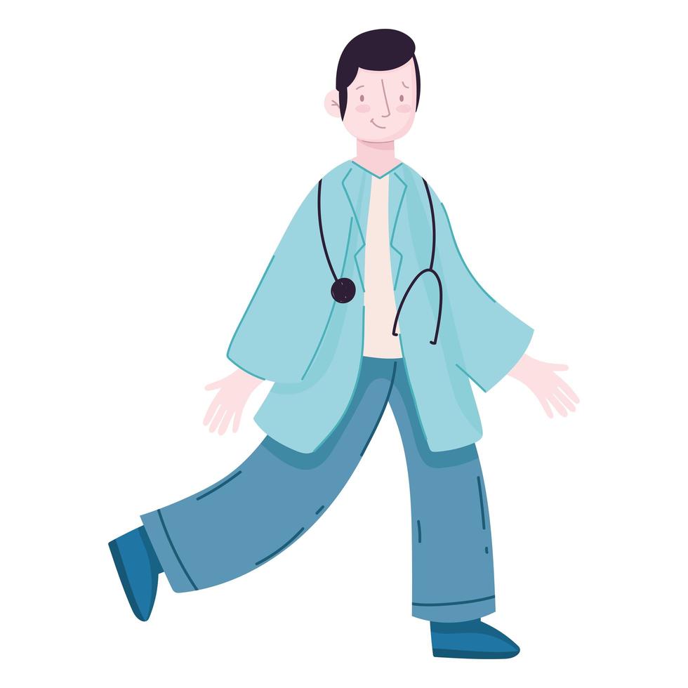physician professional character vector