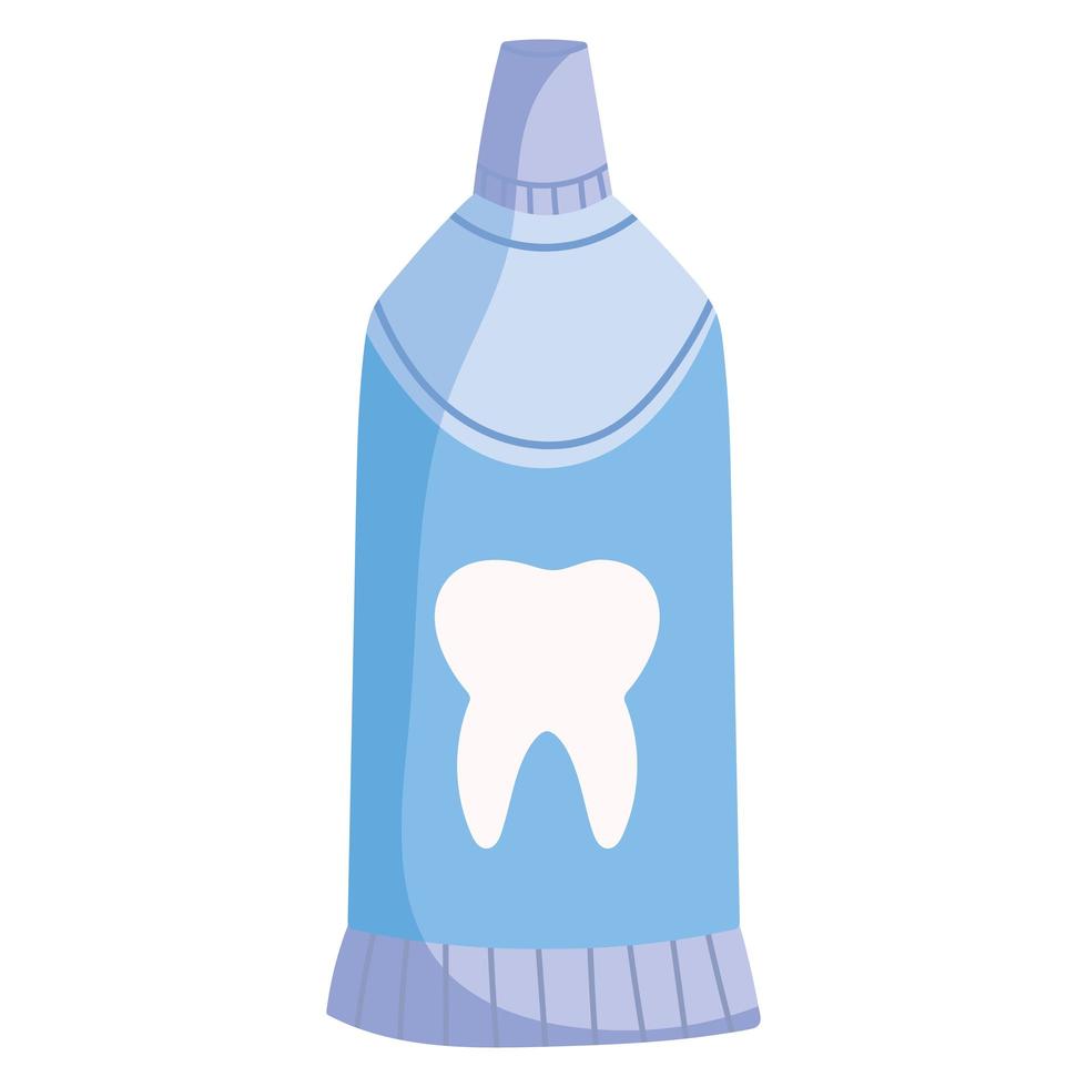 toothpaste dental care vector