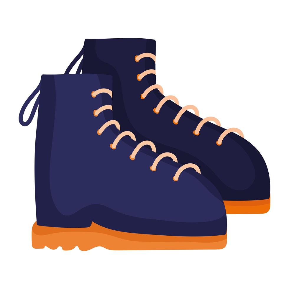 hiking boots accessory 3677094 Vector Art at Vecteezy