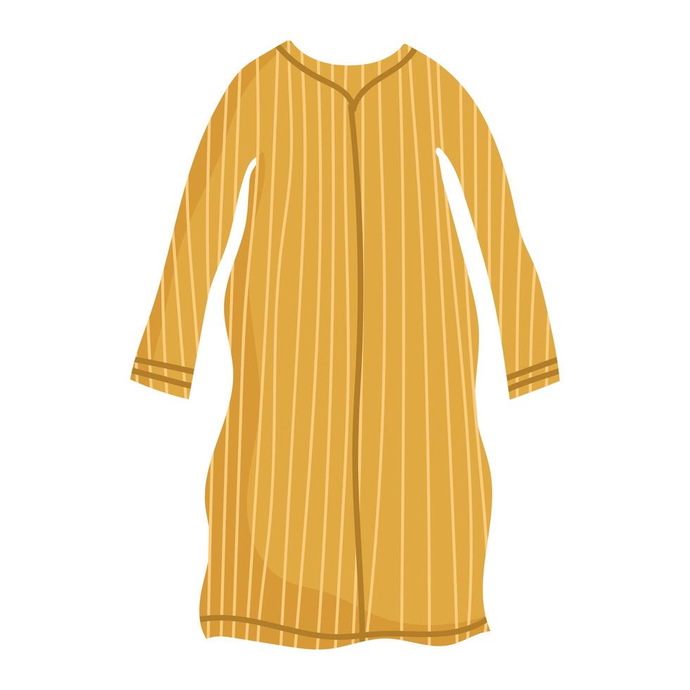 striped dress casual vector