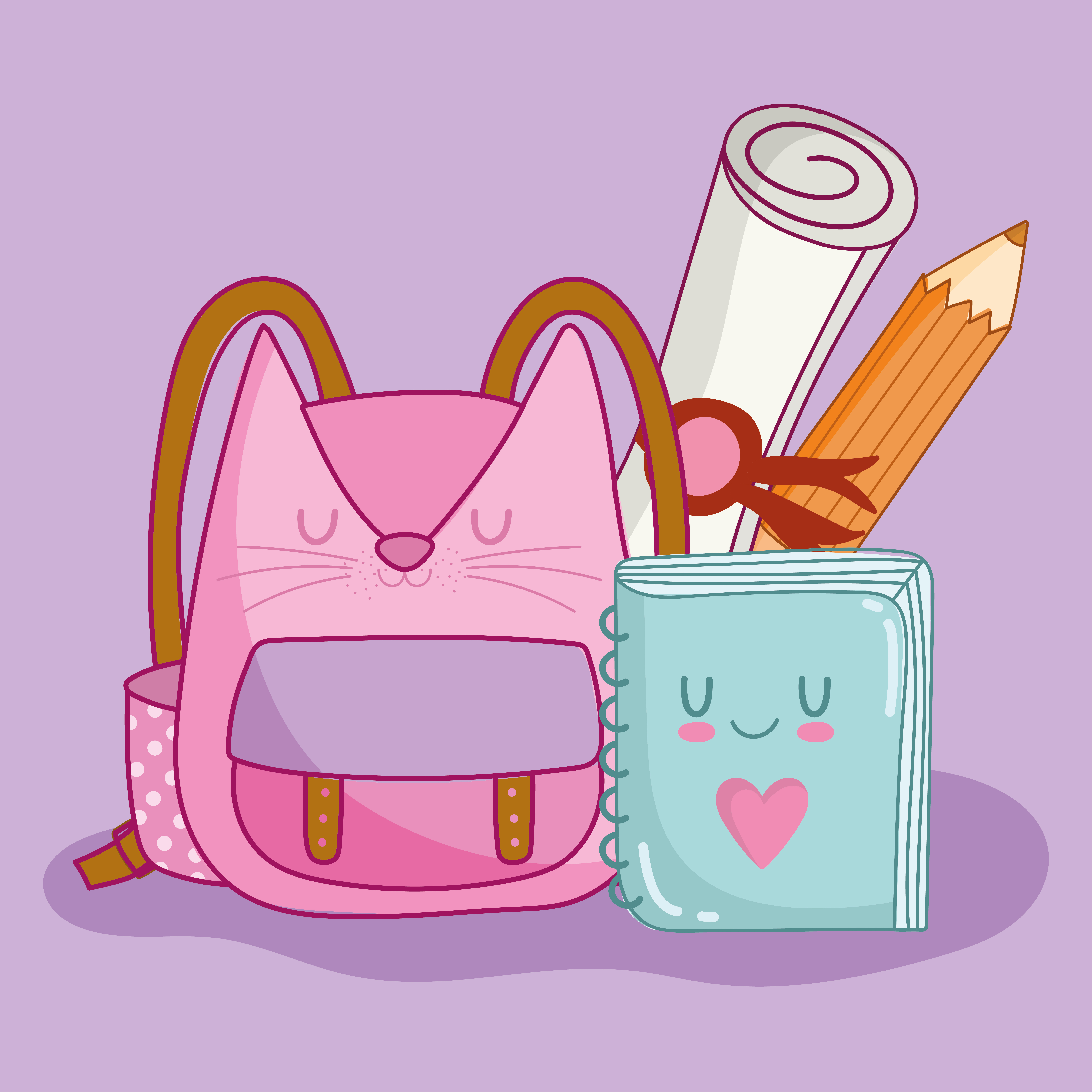 cute school supplies 3677237 Vector Art at Vecteezy cute school supplies 3677237 Vector Art at Vecteezy