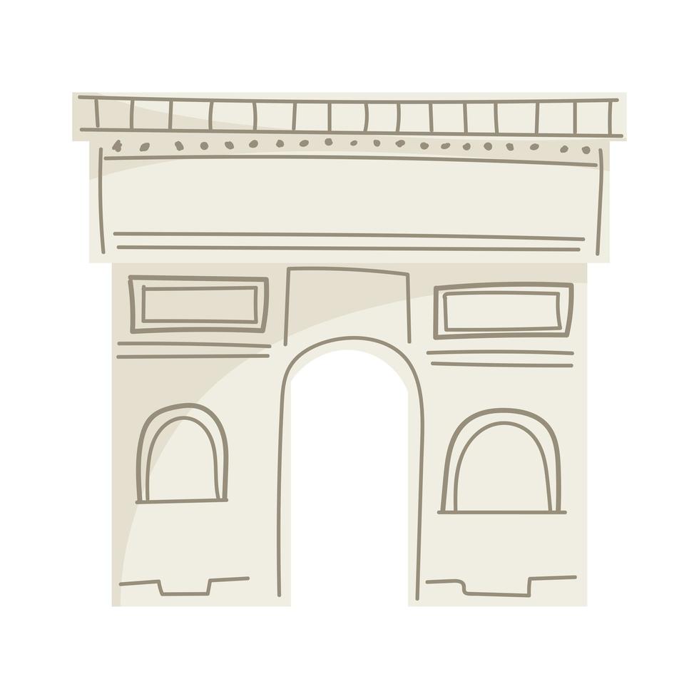 Arco del Triunfo vector