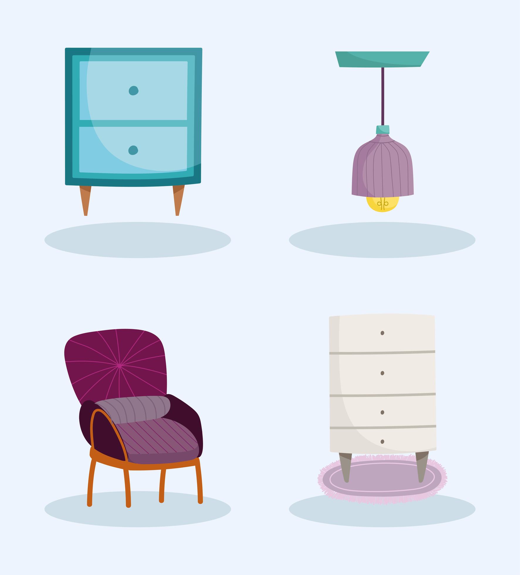 icons home furniture 3677387 Vector Art at Vecteezy