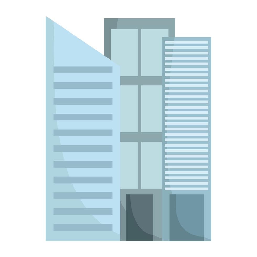 towers urban building vector