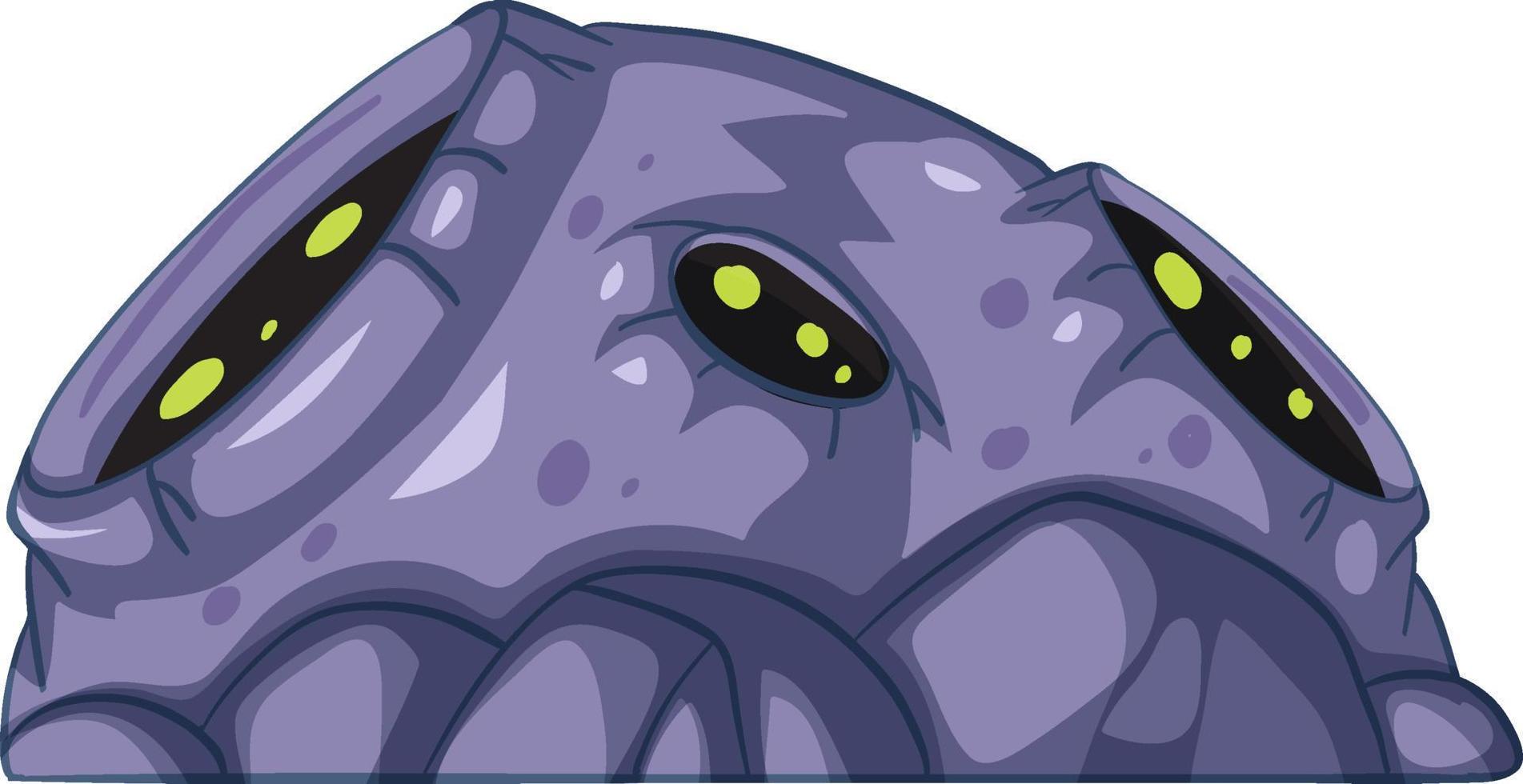 Outer space object in cartoon style vector