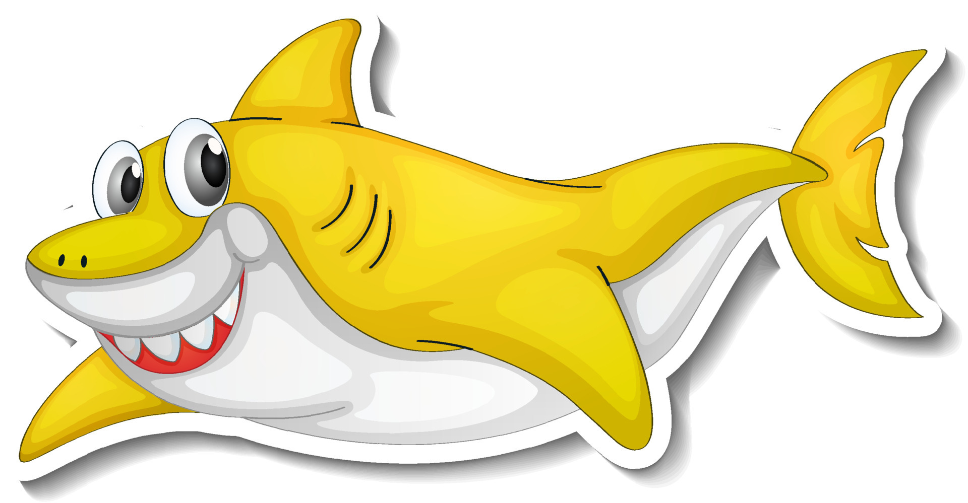 Funny Shark Vector Art, Icons, and Graphics for Free Download
