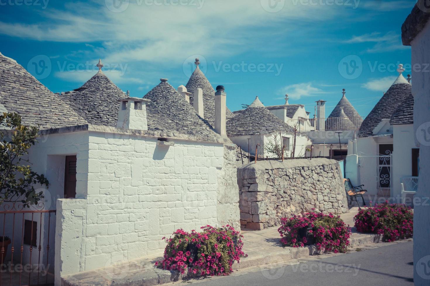 casas trulli en italia foto