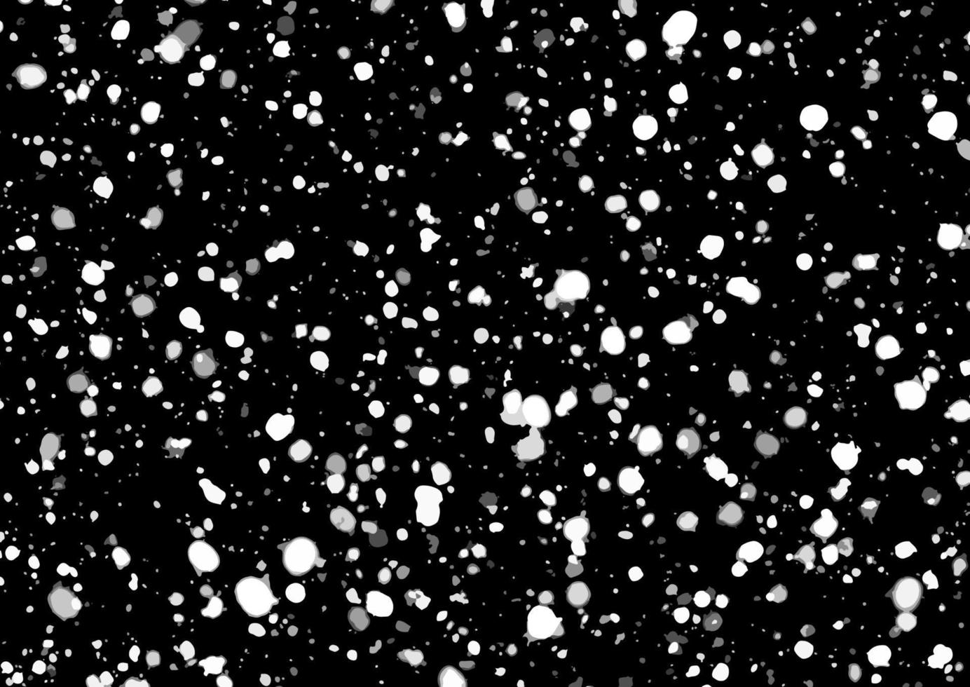 christmas snow overlay background vector