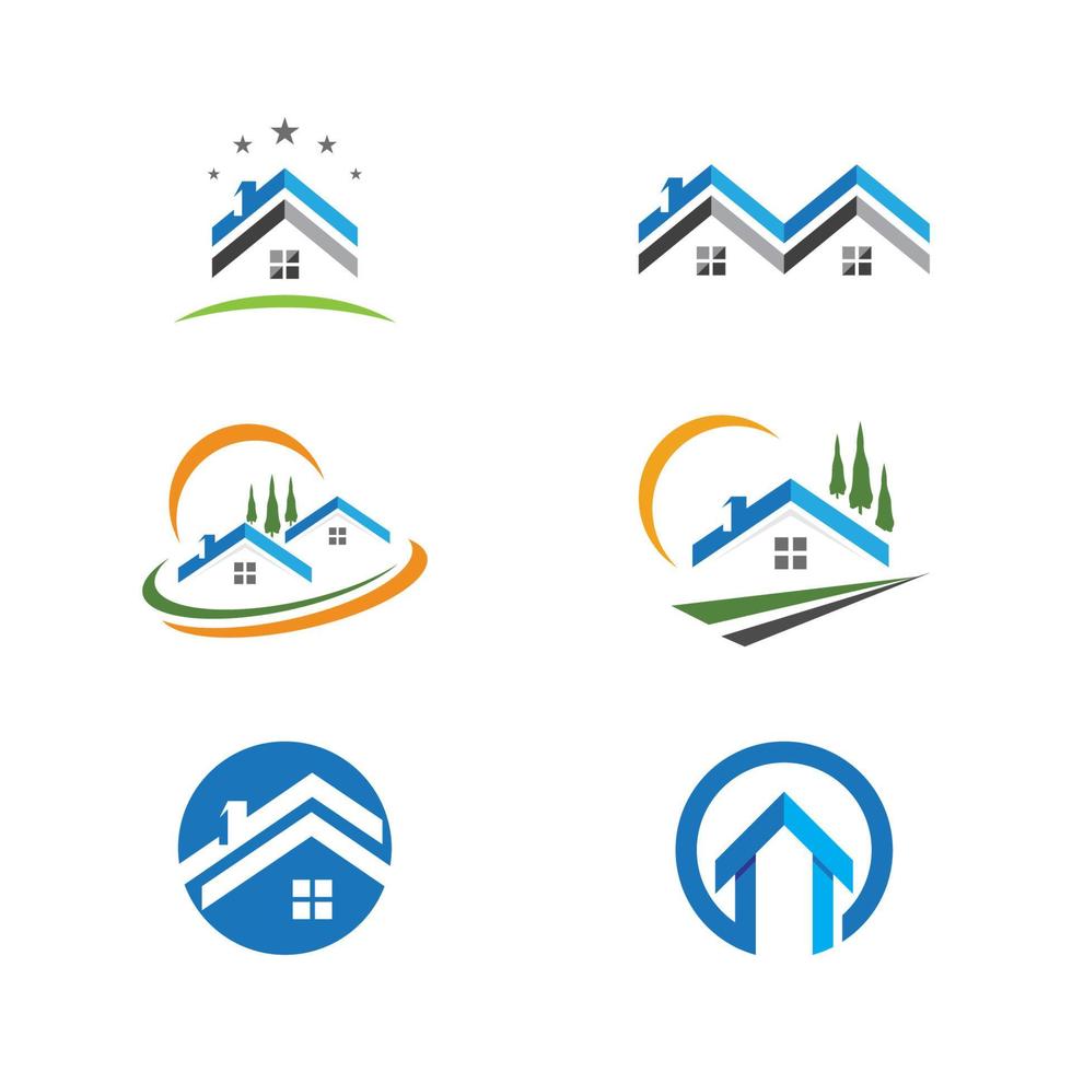 Property and Construction Logo design vector